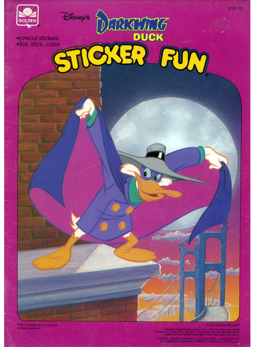 Darkwing Duck Sticker Fun