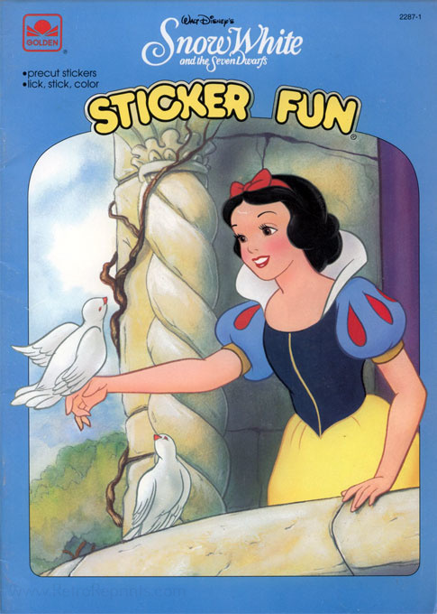 Snow White & the Seven Dwarfs Sticker Fun
