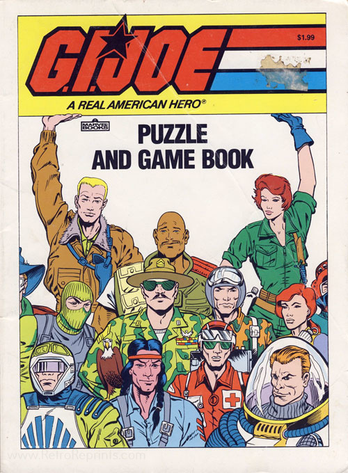 GI Joe Activity Book