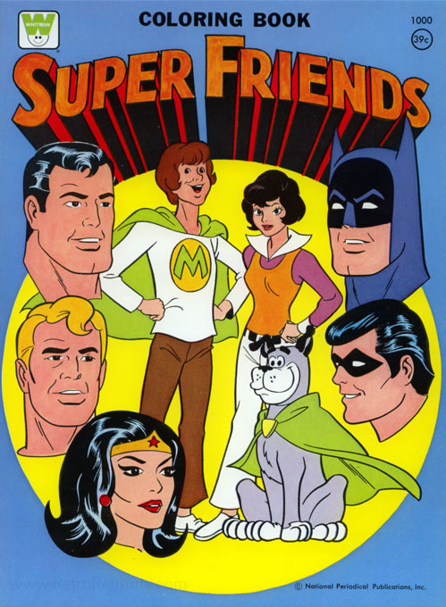 Super Friends Coloring Book