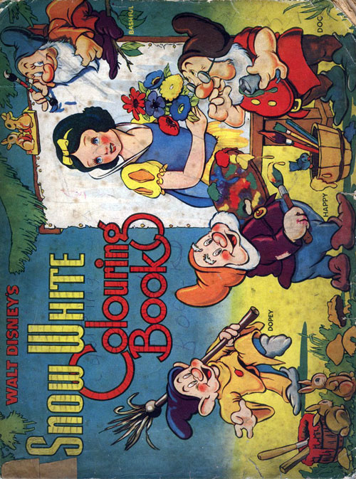 Snow White & the Seven Dwarfs Coloring Book