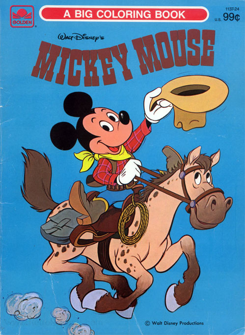 Mickey Mouse and Friends Coloring Book
