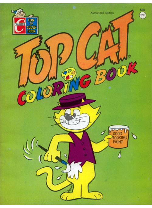 Top Cat Coloring Book