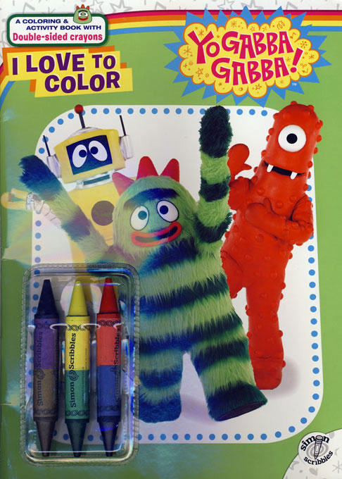 Yo Gabba Gabba! I Love to Color