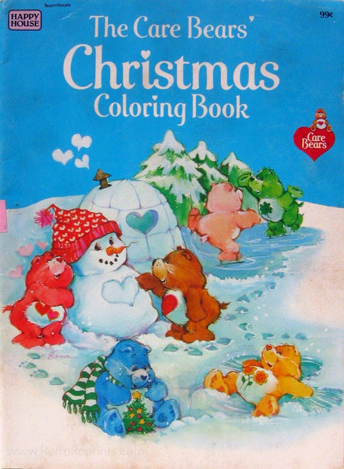 Care Bears Christmas Coloring Book