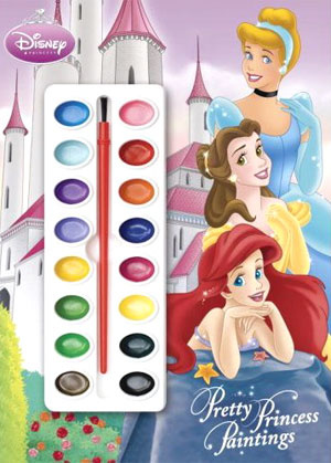 Princesses, Disney Pretty Princess Paintings