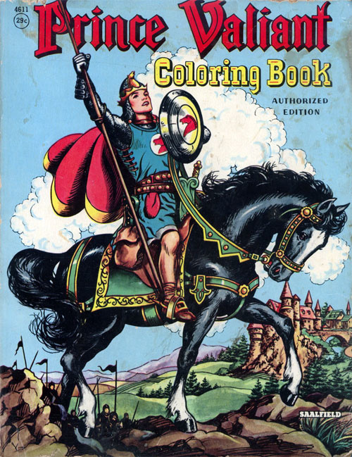 Prince Valiant Coloring Book