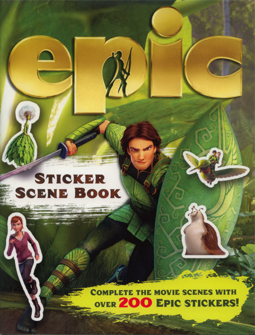 Epic Sticker Scene Book