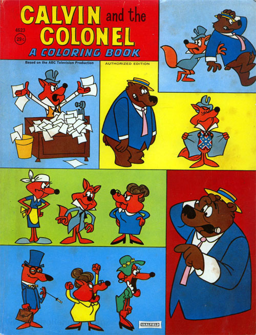 Calvin & the Colonel Coloring Book
