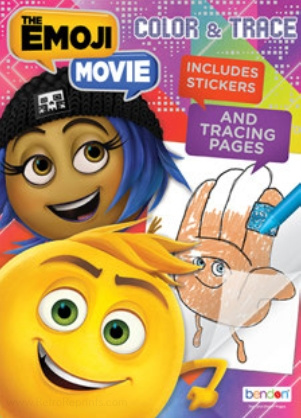 Emoji Movie, The Color & Trace