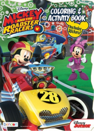 Mickey and the Roadster Racers Coloring & Activity Book