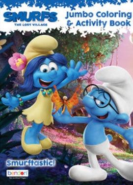 Smurfs: The Lost Village Jumbo Coloring & Activity Book