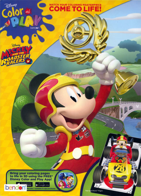 Mickey and the Roadster Racers Color and Play
