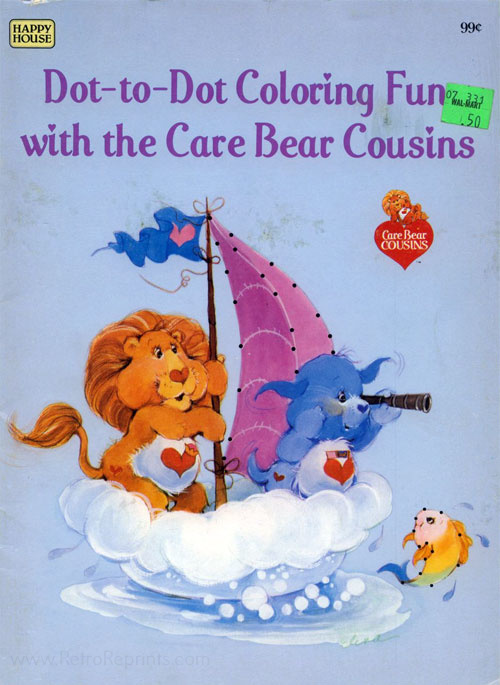 Care Bears Family, The Dot to Dot Coloring Fun