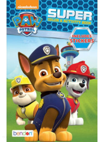 PAW Patrol Super Color & Activity Book