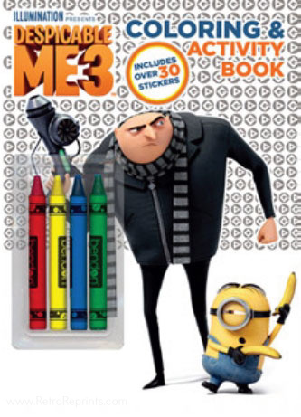 Despicable Me 3 Coloring & Activity Book