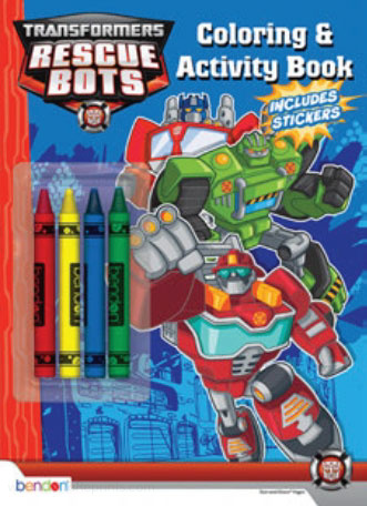 Transformers: Rescue Bots Coloring and Activity Book