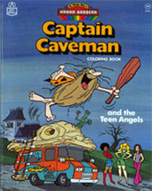 Captain Caveman & the Teen Angels Coloring Book