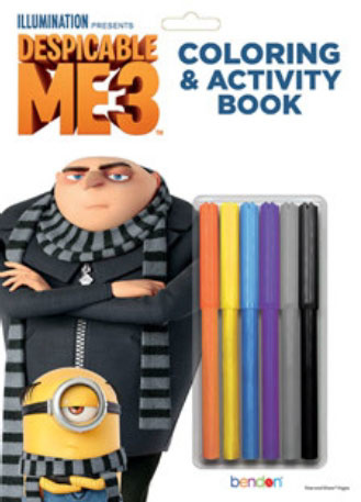 Despicable Me 3 Coloring & Activity Book