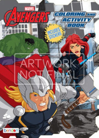 Avengers: Earth's Mightiest Heroes Coloring & Activity Book