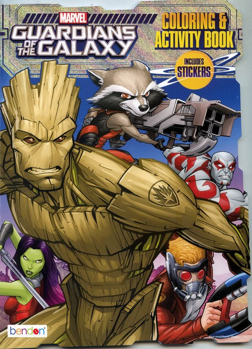Guardians of the Galaxy, Marvel's Coloring & Activity Book
