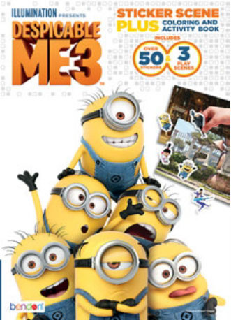 Despicable Me 3 Coloring & Activity Book