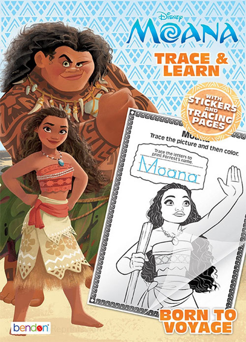 Moana Trace and Learn