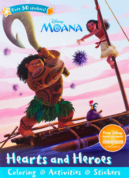 Moana Hearts and Heroes