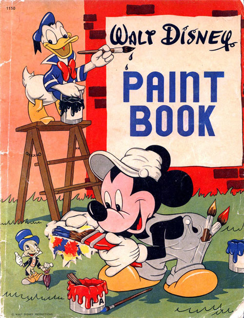 Disney Paint Book