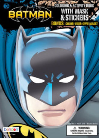 Batman Coloring & Activity Book