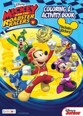 Mickey and the Roadster Racers Coloring & Activity Book