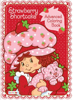 Strawberry Shortcake (1st Gen) Advanced Coloring Book