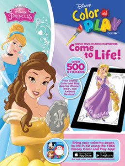 Princesses, Disney Color and Play