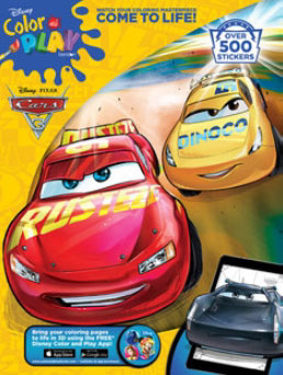 Cars 3, Pixar's  Color and Play
