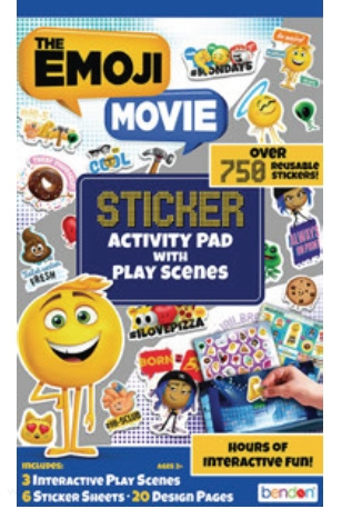 Emoji Movie, The Sticker Activity Pad