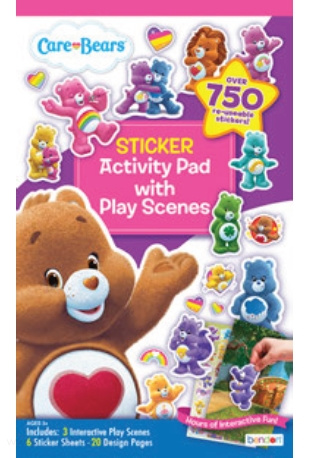 Care Bears: Welcome to Care-a-Lot Sticker Activity Pad
