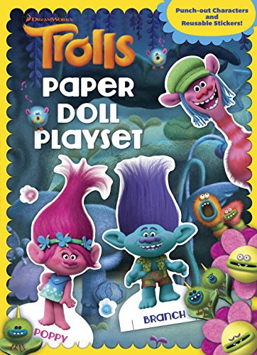 Trolls, Dreamworks Paper Doll Playset