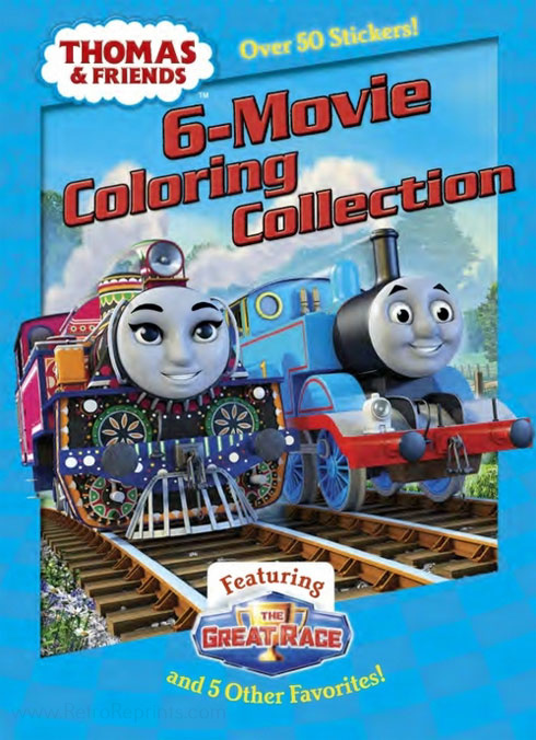 Thomas & Friends 6-Movie Coloring Collection