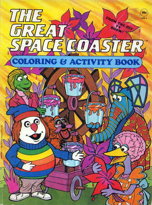 Great Space Coaster, The Coloring and Activity Book