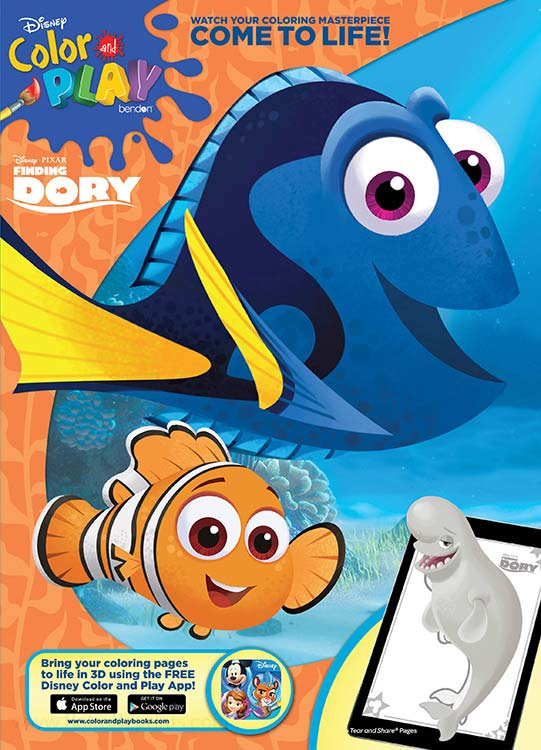 Finding Dory Color and Play