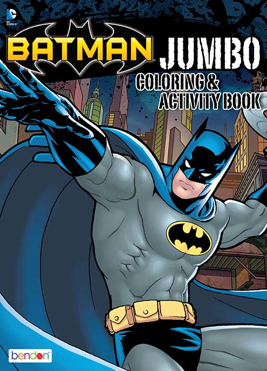BATMAN COLORING BOOK WITH MASK by BENDON, Paperback