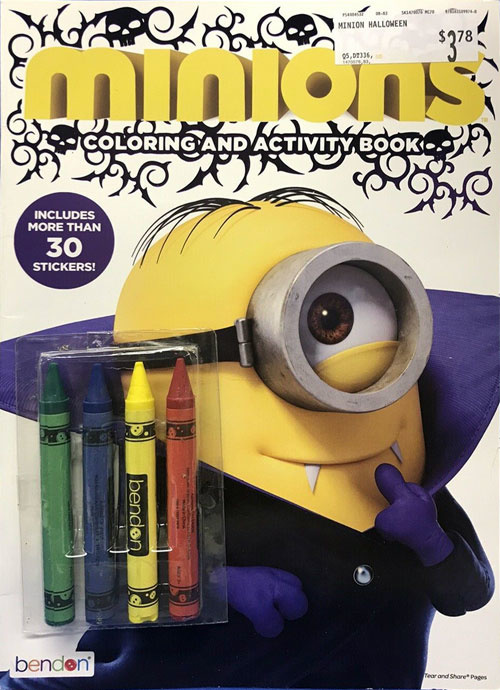 Minions Coloring & Activity Book