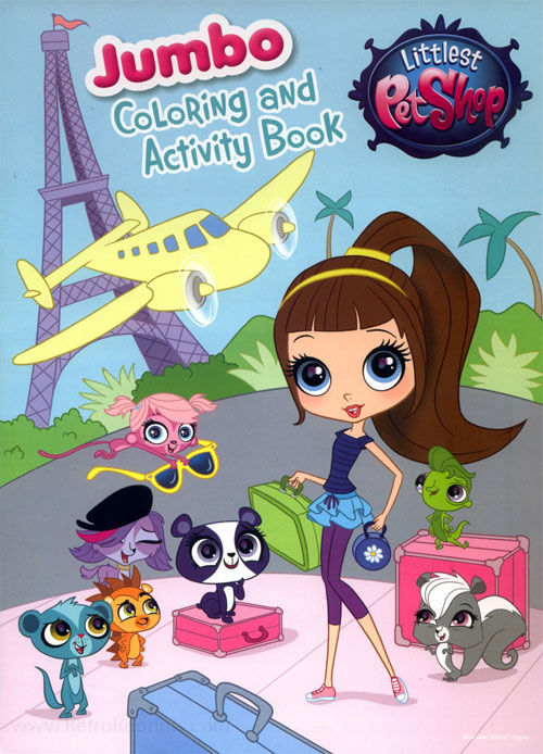 Littlest Pet Shop Jumbo Coloring & Activity Book