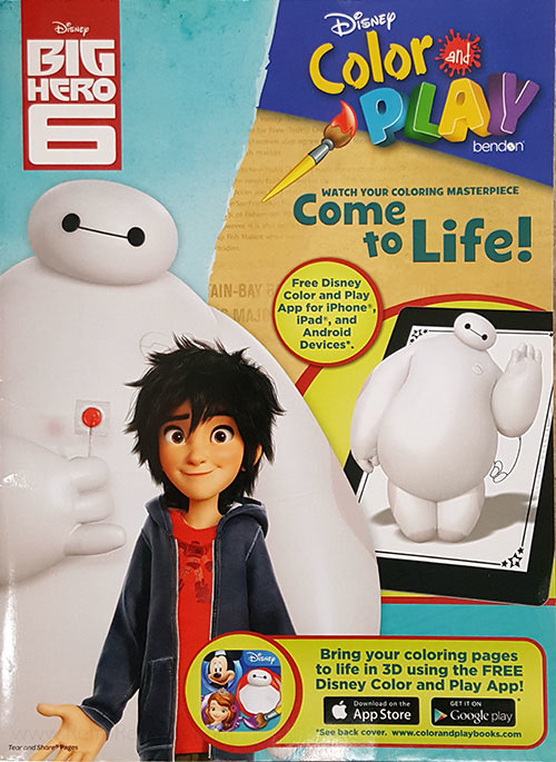 Big Hero 6 Color and Play