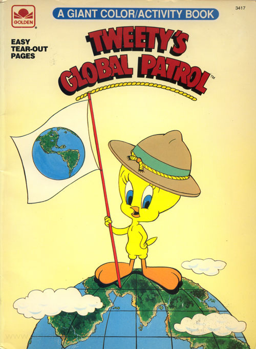 Tweety's Global Patrol Giant Coloring & Activity Book