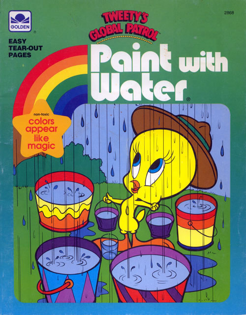 Tweety's Global Patrol Paint with Water