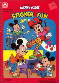 Mickey Mouse and Friends Sticker Fun