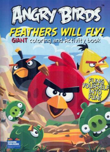 Giant Coloring and Activity Books:Giant Coloring Book: Angry Birds