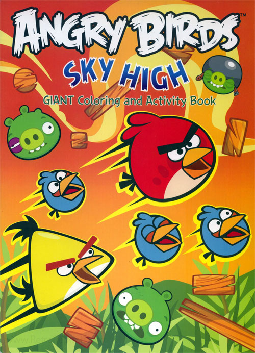 Giant Coloring and Activity Books:Giant Coloring Book: Angry Birds