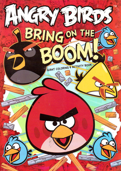 Giant Coloring and Activity Books:Giant Coloring Book: Angry Birds